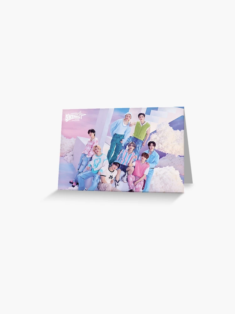 ot8 Stray Kids SKZ 2024 cute colourful happy smiling idols white