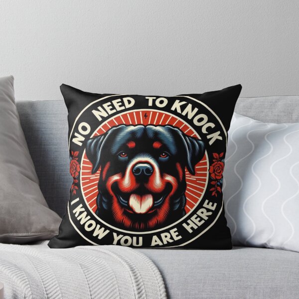 Item preview, Rottweiler - No Need To Knock I Know You Are Here designed and sold by 123ks.