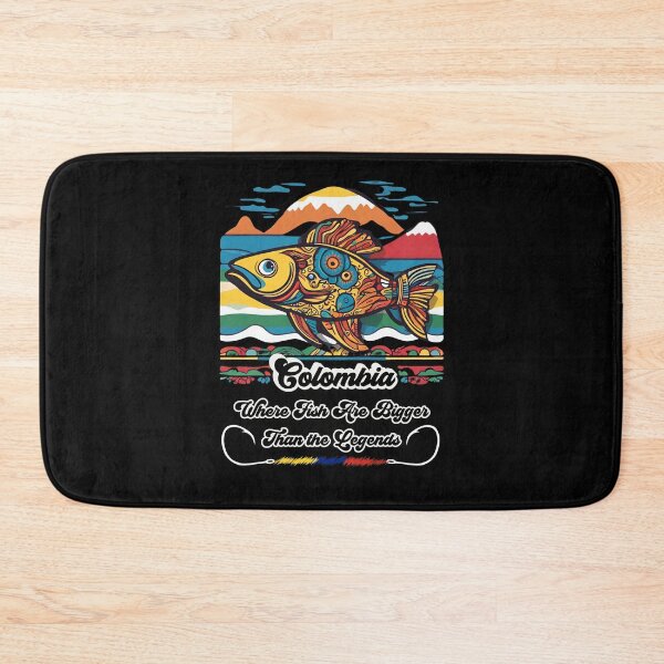 Item preview, Colombia Where Fish Are Bigger Than the Legends designed and sold by SpacePigsZone.