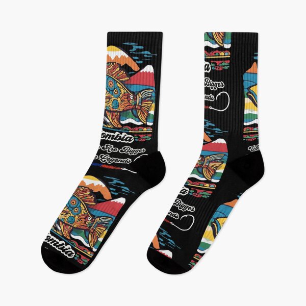 Item preview, Colombia Where Fish Are Bigger Than the Legends designed and sold by SpacePigsZone.
