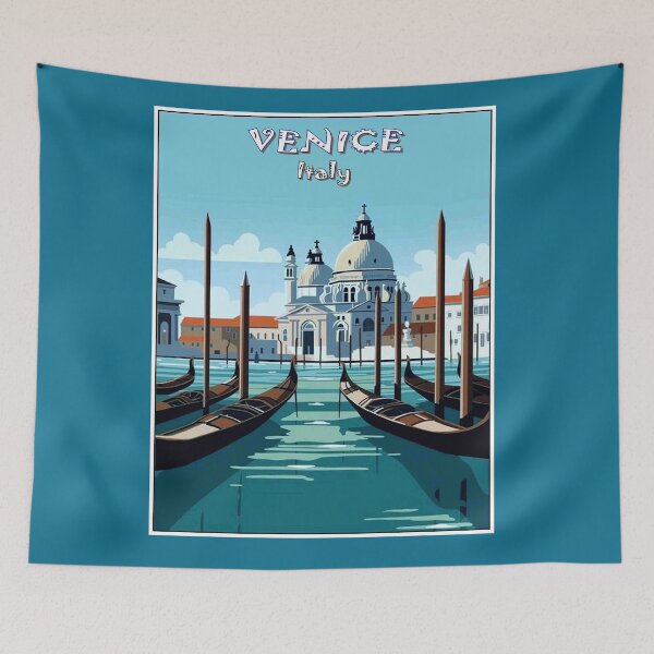 Item preview, Venice Italy: Travel and Tourism Advertising Print designed and sold by posterbobs.