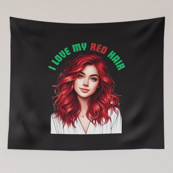 Item preview, I Love My Red Hair designed and sold by elynne9.
