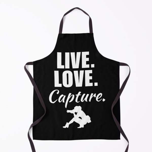 Item preview, Live, love, capture. Funny photographer job quote or saying for photographer girlfriend of wife designed and sold by NBSStore.