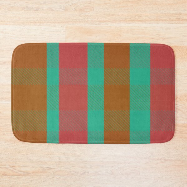 Item preview, Gingham check plaid pattern consisting of brown and green is used for clothing and home decoration. designed and sold by ploen kongsuwan.