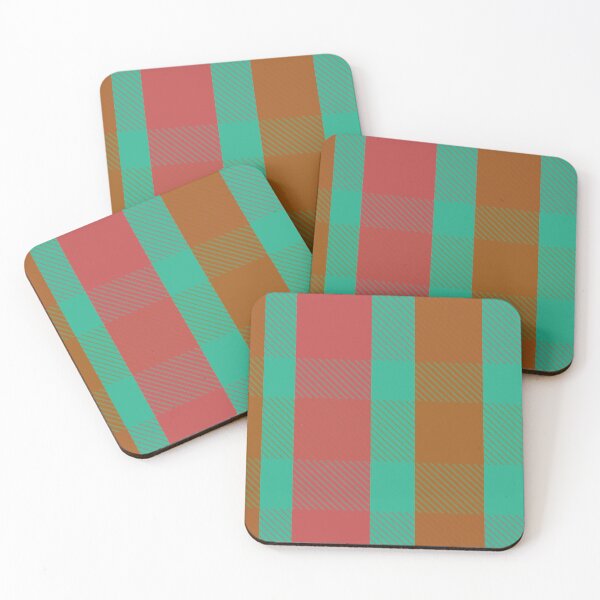 Item preview, Gingham check plaid pattern consisting of brown and green is used for clothing and home decoration. designed and sold by ploen kongsuwan.