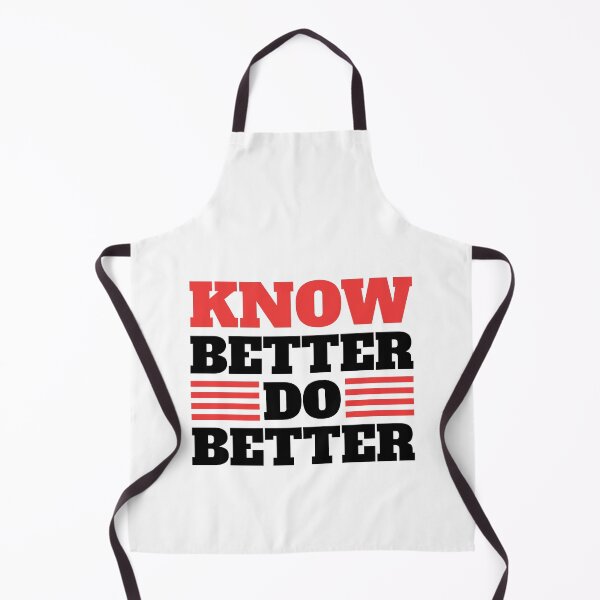 Item preview, Know Better Do Better! Black And Red designed and sold by PMCreative.