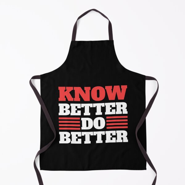 Item preview, Know Better Do Better! White And Red designed and sold by PMCreative.