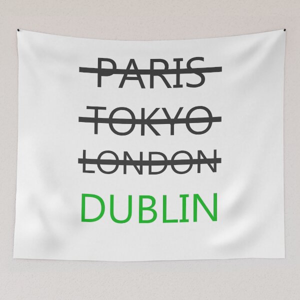 Item preview, Irish capital city Dublin - Cities designed and sold by GetItGiftIt.