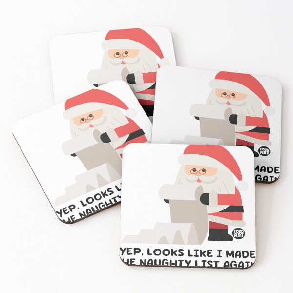 Artikelvorschau, NAUGHTY LIST SANTA entworfen und verkauft von TODD GOLDMAN.