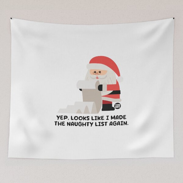 Artikelvorschau, NAUGHTY LIST SANTA entworfen und verkauft von TODD GOLDMAN.