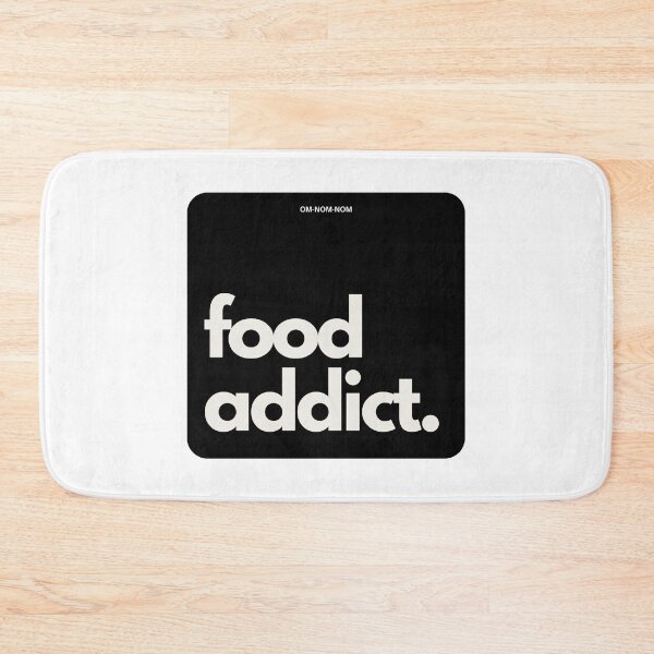 Item preview, nom nom nom Adicto a la comida designed and sold by Hobsquable.