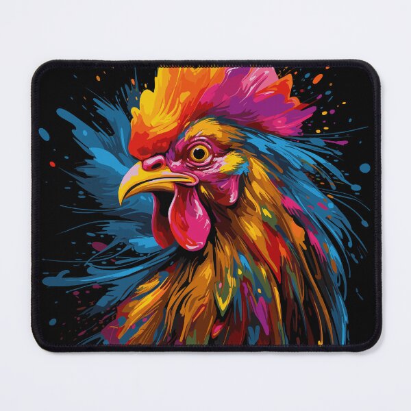 Item preview, Rooster portrait designed and sold by drizzd.