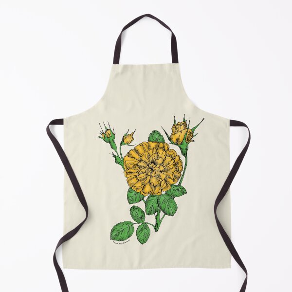 Item preview, Yellow Rosette Rose Bloom Very Full 40+ Petals In 3+ Rows designed and sold by Rachael Taylor.