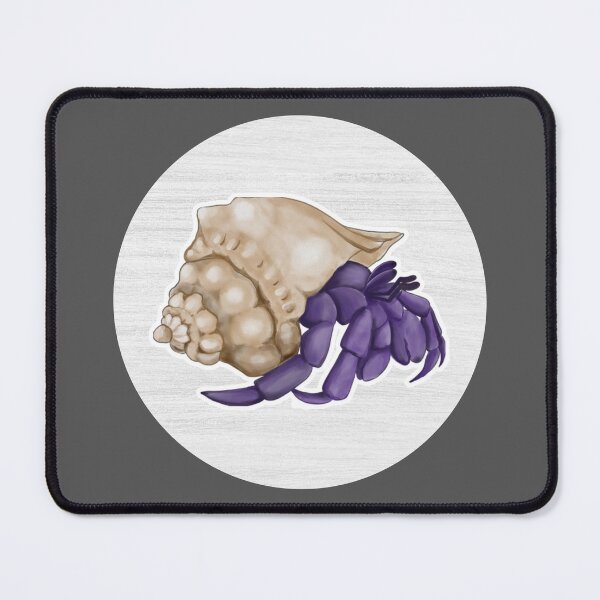 Item preview, land hermit crab Watercolor Drawing designed and sold by LivingColorful.
