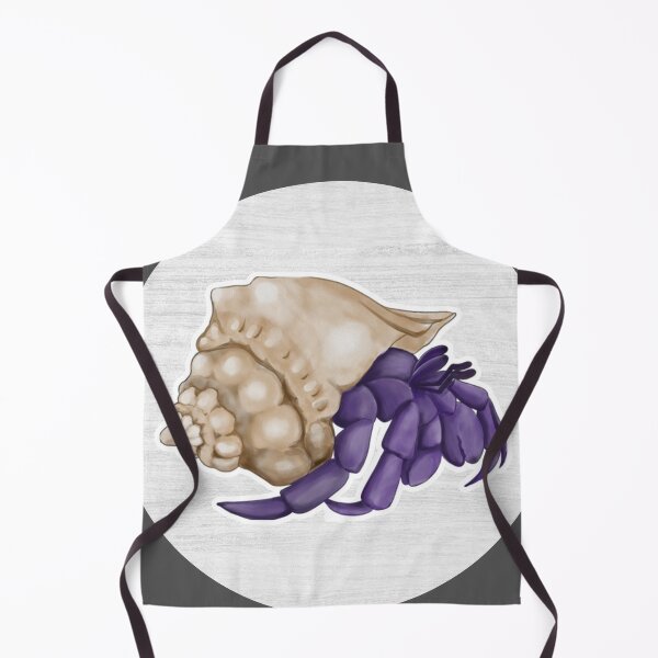Item preview, land hermit crab Watercolor Drawing designed and sold by LivingColorful.