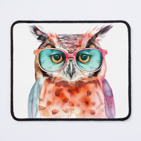 Item preview, Owl with Sunglasses designed and sold by UmaKitzler.