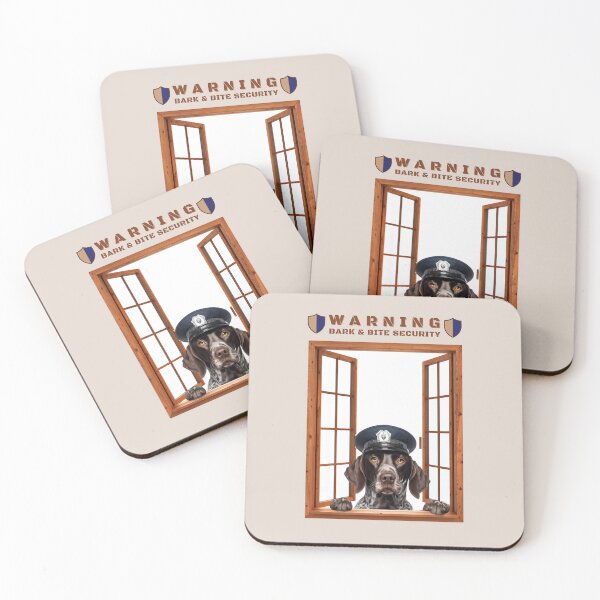 Item preview, GERMAN POINTER Dog Warning Sign, Funny Dog Lover Gift. designed and sold by EldersRULE.