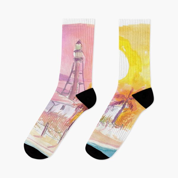 Item preview, Sanibel Lighthouse at Sunset on Florida Gulf Coast designed and sold by artshop77.