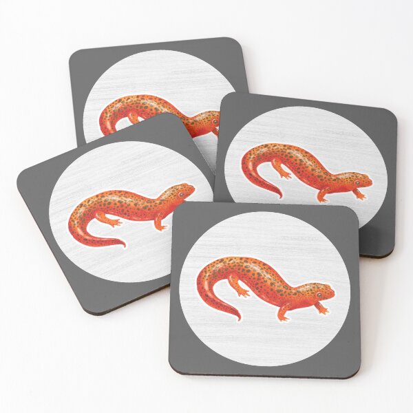 Item preview, Salamander Watercolor Drawing designed and sold by LivingColorful.