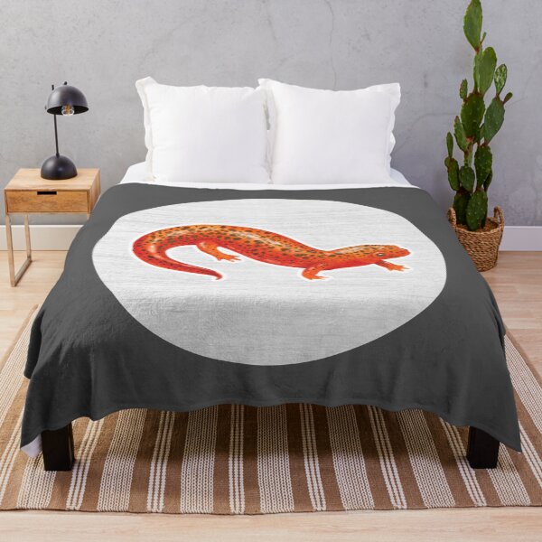 Item preview, Salamander Watercolor Drawing designed and sold by LivingColorful.