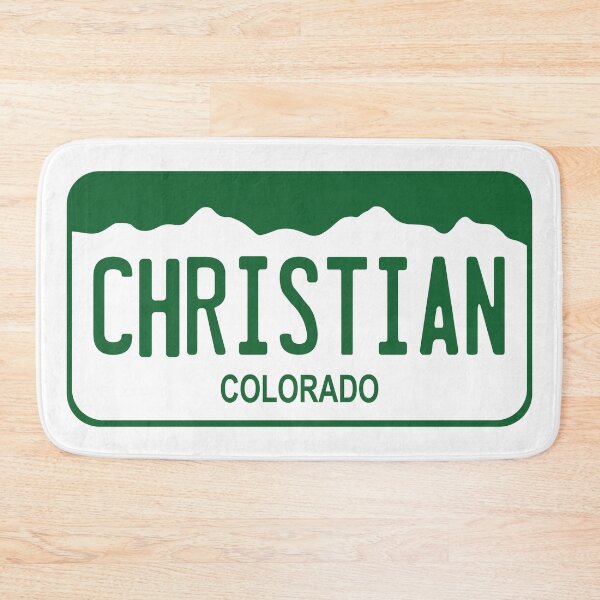 Item preview, Colorado License Plate - Christian designed and sold by rracheell.