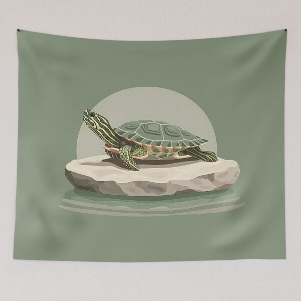 Item preview, Contemplative Turtle designed and sold by unimuse.
