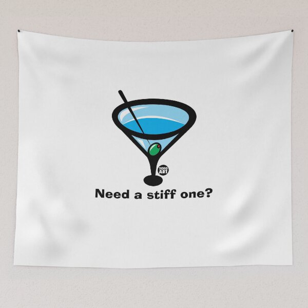 Item preview, NEED A STIFF ONE MARTINI designed and sold by TODD GOLDMAN.