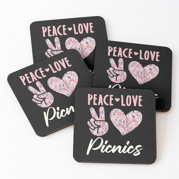 Item preview, Paz Amor Picnics Entusiasta del picnic designed and sold by jaygo.