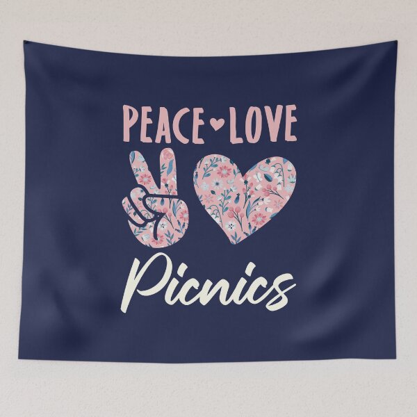 Item preview, Peace Love Picnics Picnic Enthusiast designed and sold by jaygo.