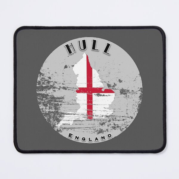 Item preview, Hull England Worn Flag designed and sold by TravelPenguin.