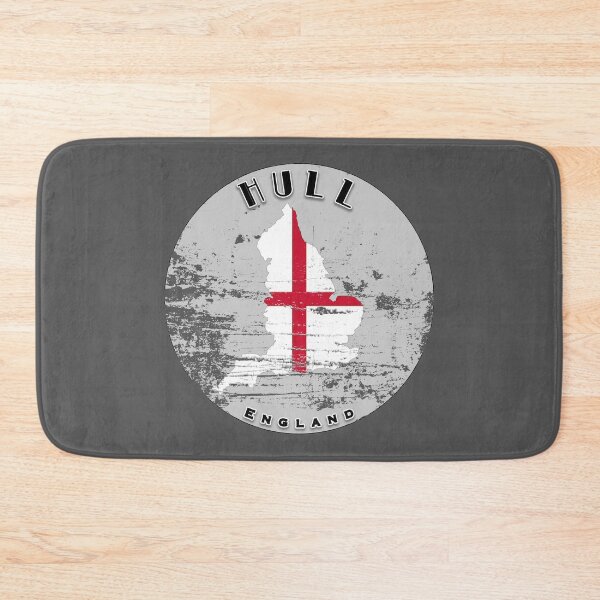 Item preview, Hull England Worn Flag designed and sold by TravelPenguin.