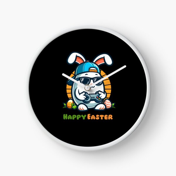Item preview, "Video Game Bunny Eggs Happy Easter Day" Festive Tee designed and sold by AI-volution.