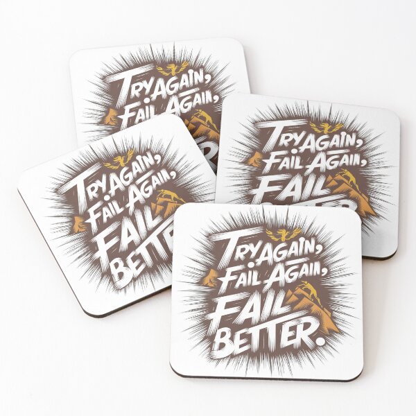 Item preview, Try Again Fail Again Fail Better designed and sold by ELMU29.