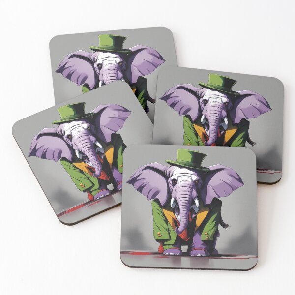 Item preview, Joker The Elephant designed and sold by Midnight Veil Designs.
