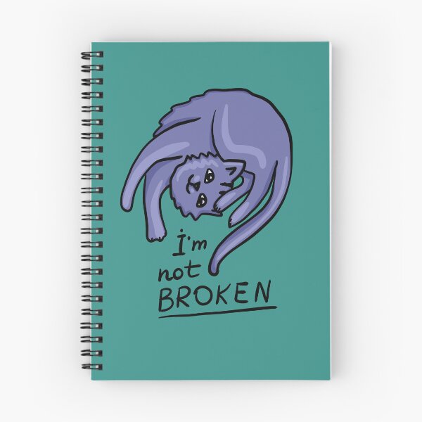 Item preview, Cat - I’m not broken designed and sold by KucheriavaArt.