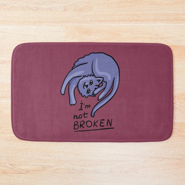 Item preview, Cat - I’m not broken designed and sold by KucheriavaArt.