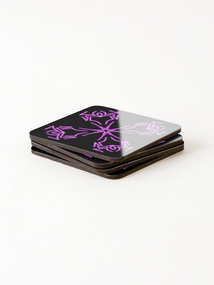 Thumbnail 4 of 5, Coasters (Set of 4), Star Pattern designed and sold by RomeoAzahar.