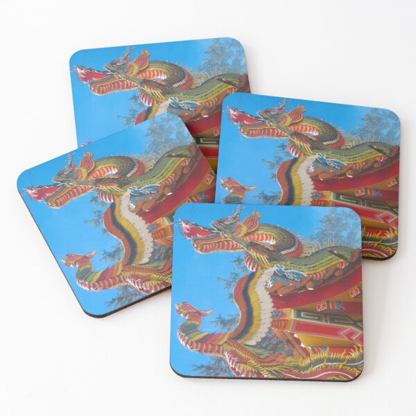Item preview, Dragon and Phoenix Temple architecture designed and sold by ColourfulNomad.