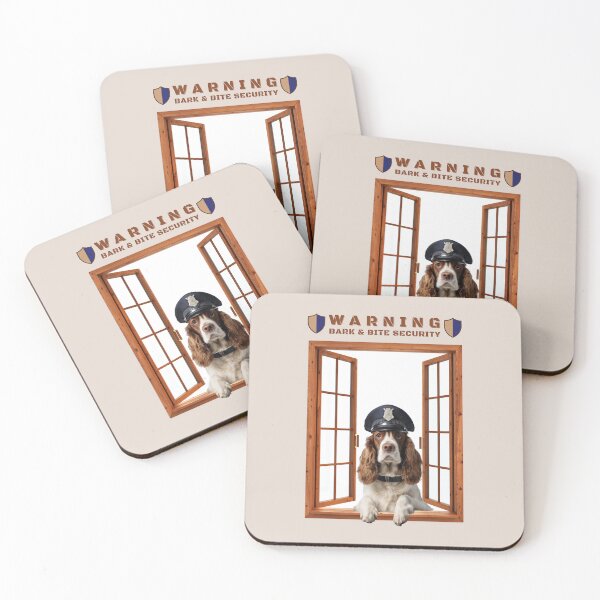 Item preview, SPANIEL Dog Warning Sign, Funny Dog Lover Gift. designed and sold by EldersRULE.