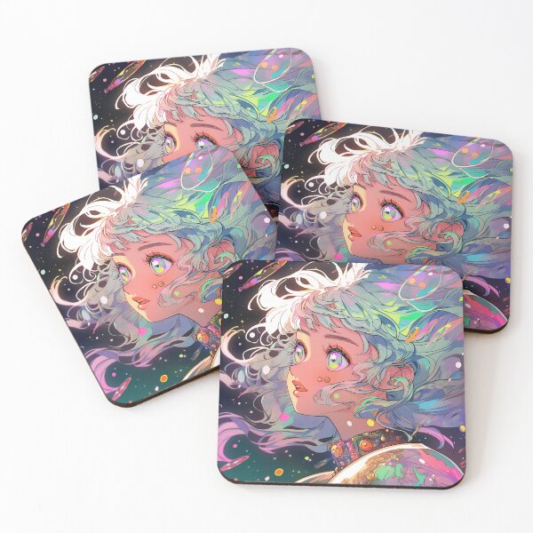 Item preview, Astral Stardust Anime Girl designed and sold by bubblegoth.