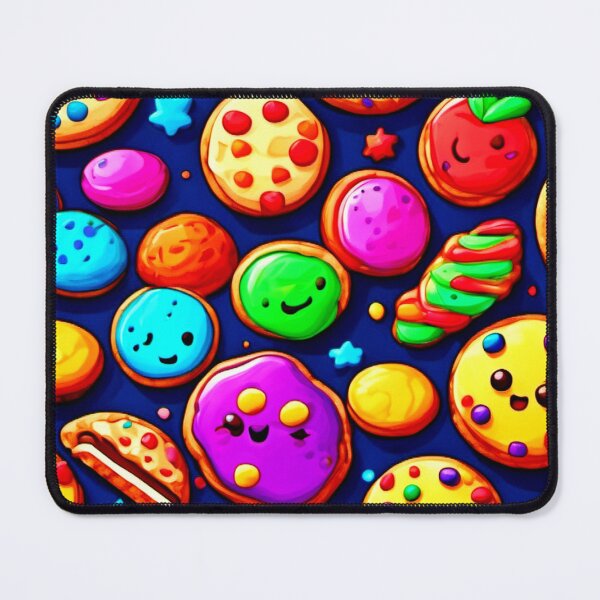 Item preview, Colorful Cookies Cartoons Art designed and sold by Health And Fitness Posts e-Store.