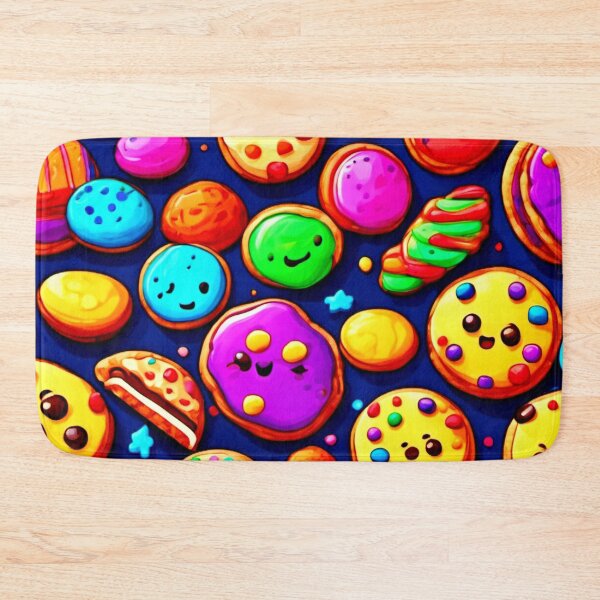 Item preview, Colorful Cookies Cartoons Art designed and sold by Health And Fitness Posts e-Store.