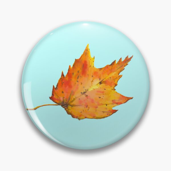 Item preview, Autumn Maple Leaf ~ Watercolor Handmade Art designed and sold by Marie W.