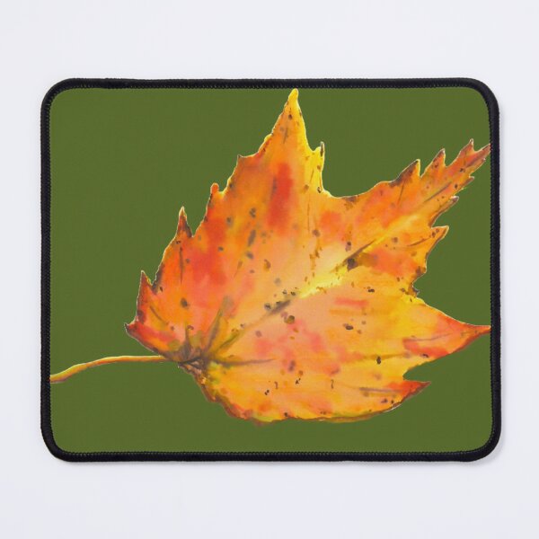 Item preview, Autumn Maple Leaf ~ Watercolor Handmade Art designed and sold by Marie W.