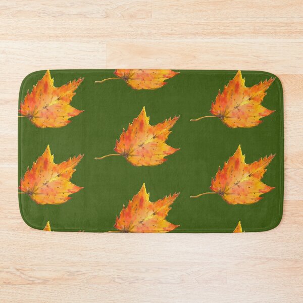 Item preview, Autumn Maple Leaf ~ Watercolor Handmade Art designed and sold by Marie W.
