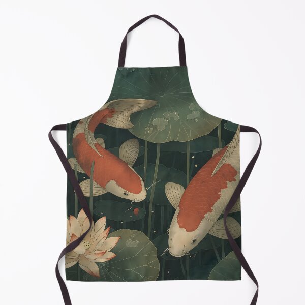 Item preview, Koi Dance among Lotus designed and sold by unimuse.