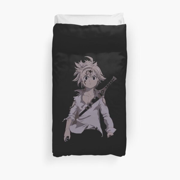 Angry Meliodas Duvet Cover