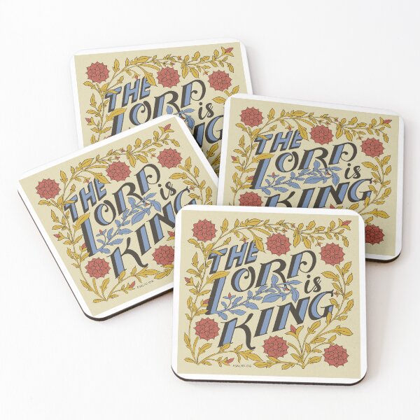 Item preview, Psalms 10:16 The Lord is King Vintage Baroque design designed and sold by Marsha Renee Reyes.