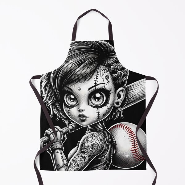 Item preview, Cyber Baseball Player with Intense Gaze designed and sold by aminz4.