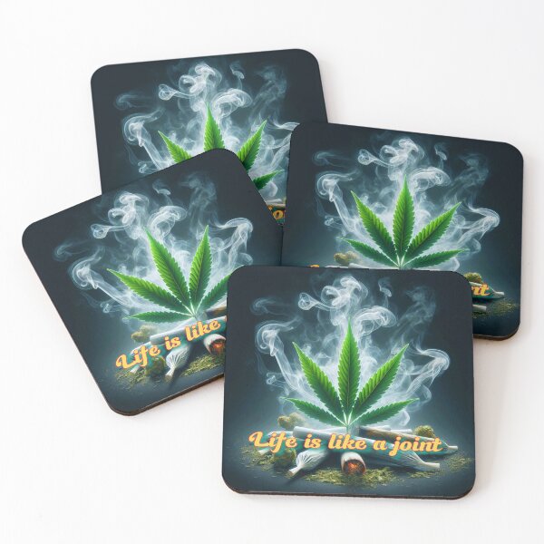 Item preview, Life is like a joint  designed and sold by RoyalMob.